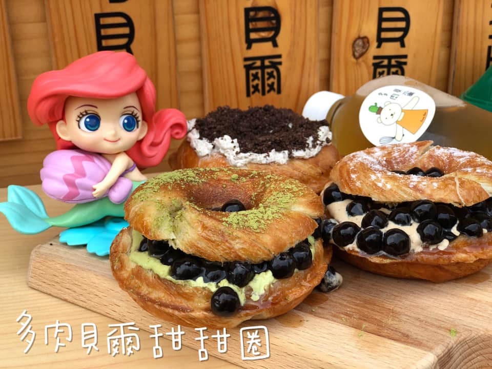 【台南美食-東區】甜甜圈也有珍珠奶茶口味!!!《多肉貝爾甜甜圈》下午茶就是要來點不一樣