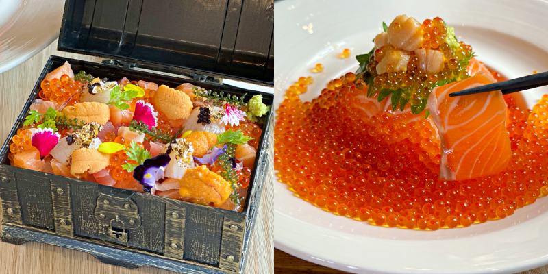 超浮誇海鮮珠寶盒就在這裡！根本是藝術品啊～《初幸居食屋》 |中西區美食| |日式料理|